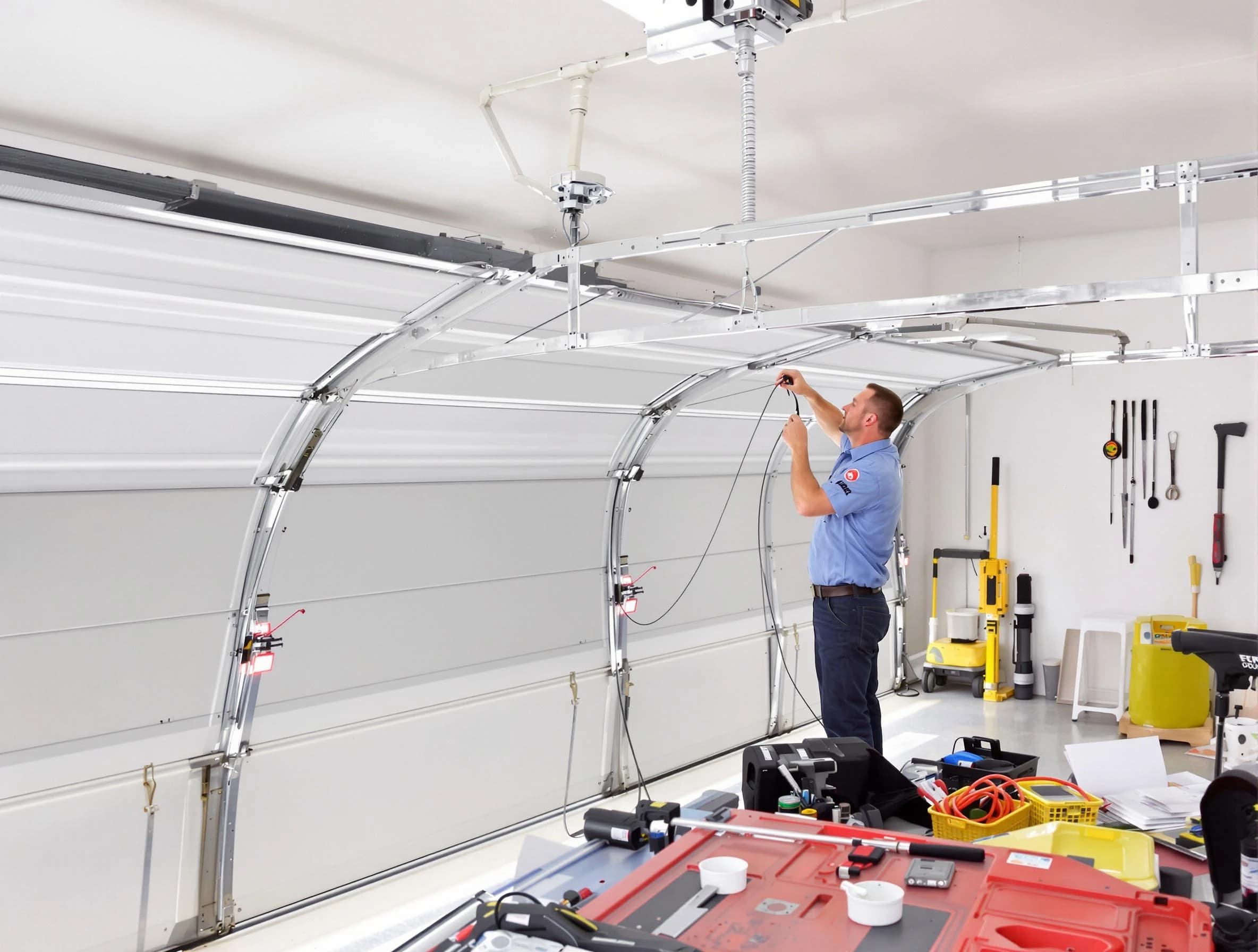 Garage door cable repair service by Falmouth Garage Door Repair in Falmouth