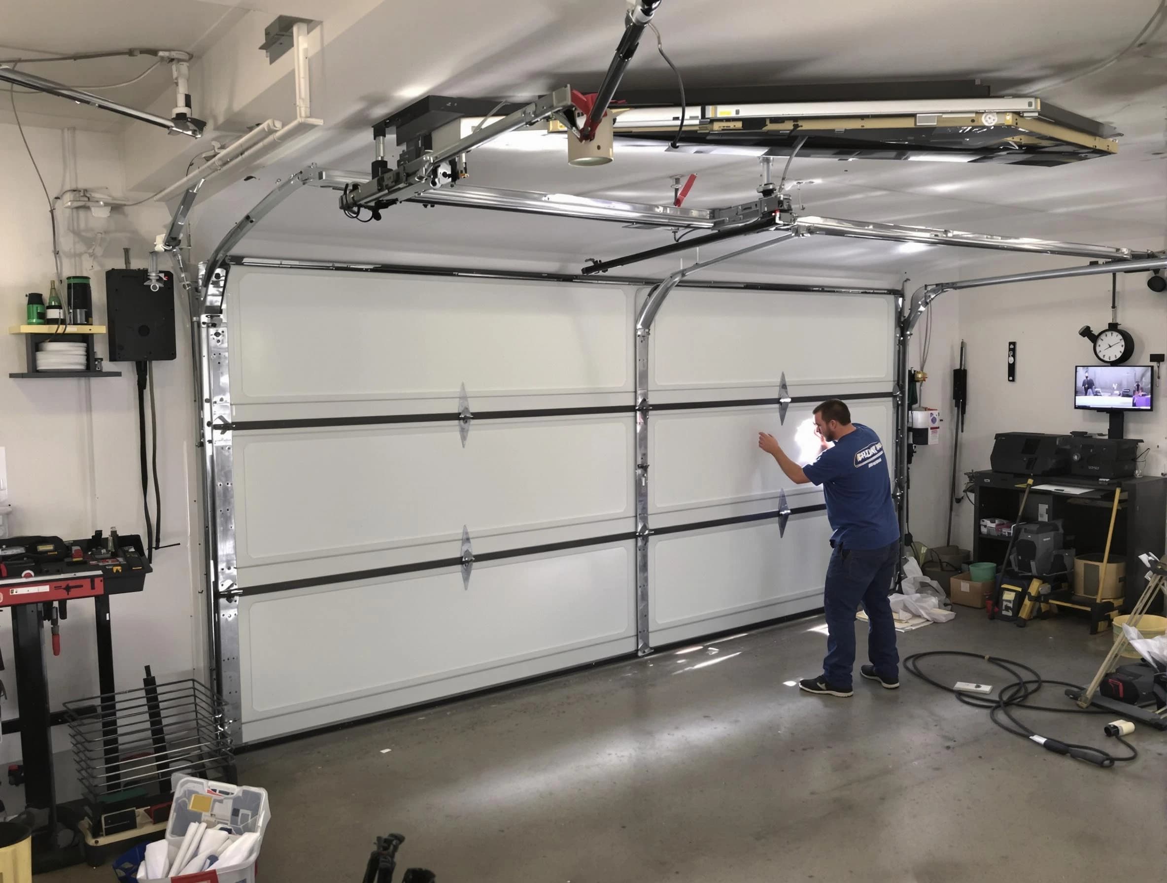 Professional garage door repair service by Falmouth Garage Door Repair in Falmouth