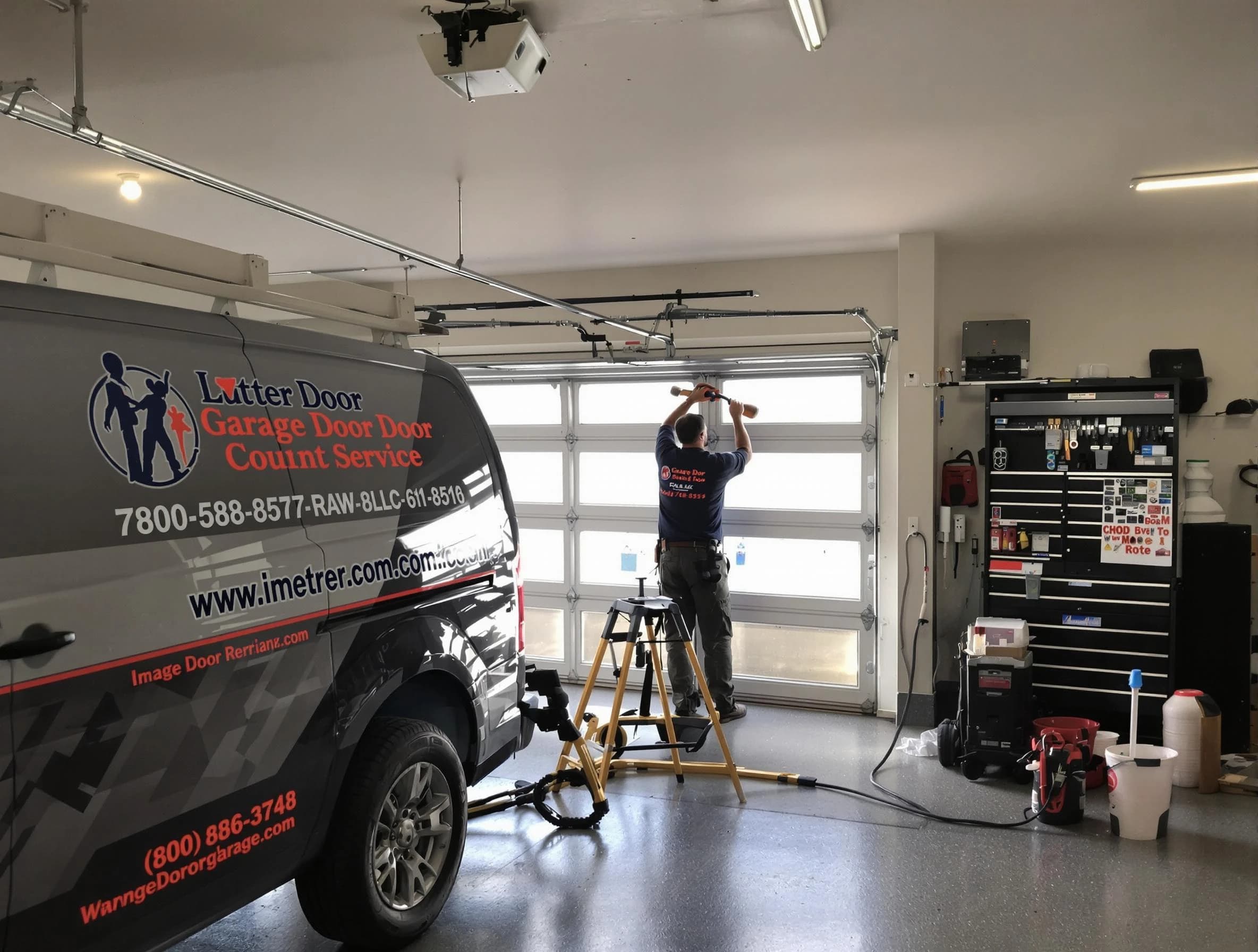 Falmouth Garage Door Repair rapid response team performing same-day repair in Falmouth