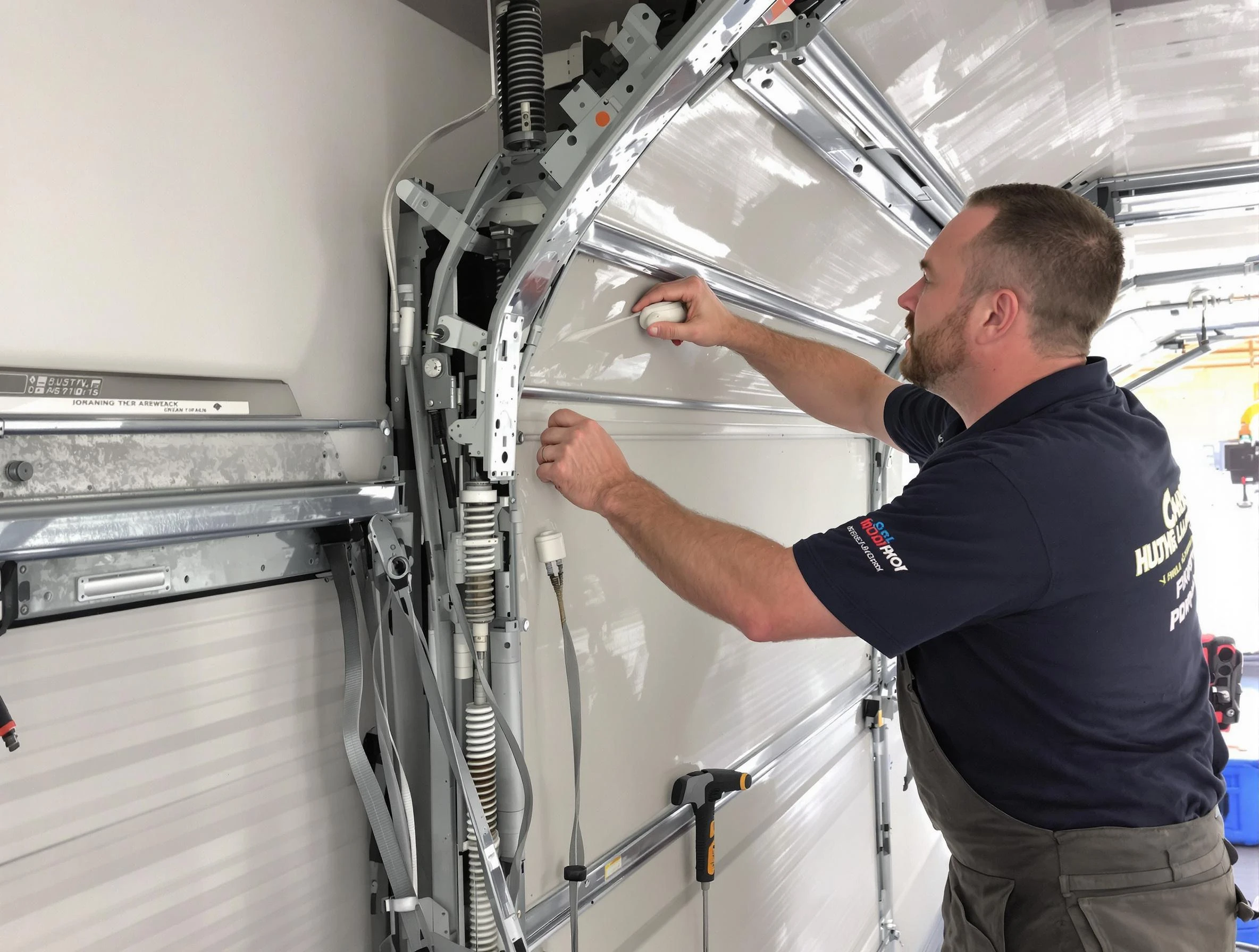 Noisy Garage Door Fix in Falmouth