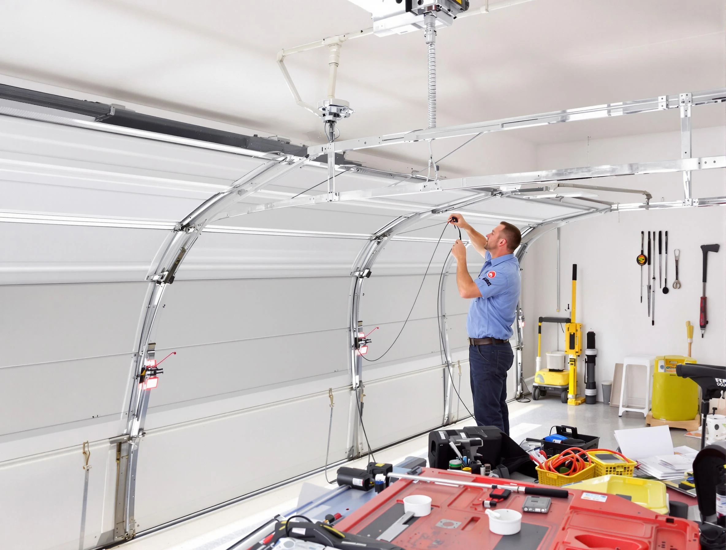 Garage door cable repair service by Falmouth Garage Door Repair in Falmouth